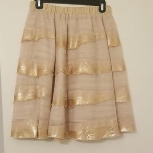 Tulle/sequined skirt